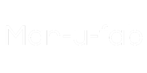 Logo of Man-u-fab, a play on 'manufacture' and 'fabulous'